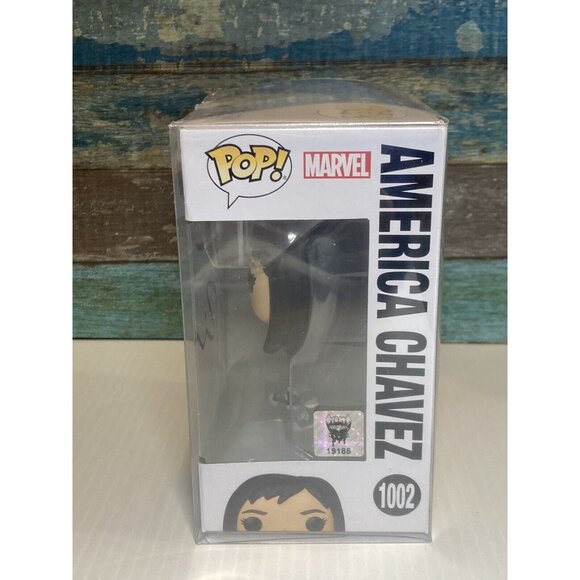 SAM RAIMI Signed Funko POP Doctor Strange Multiverse Madness America Chavez COA - Picture 2 of 6